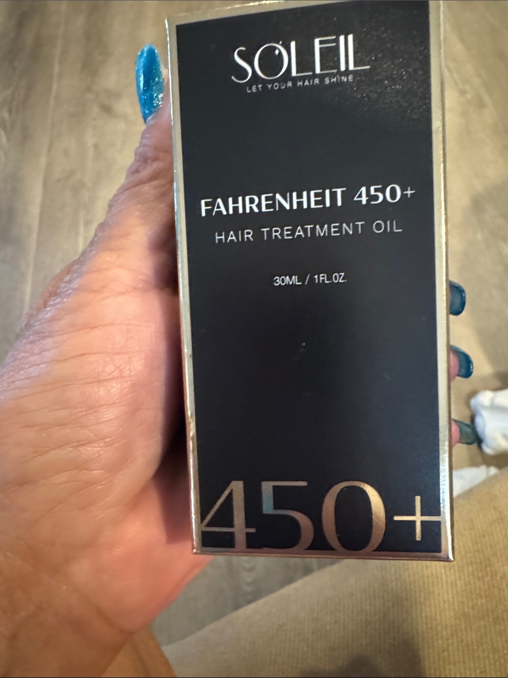 Fahrenheit 450+ Hair Treatment Oil — Black
